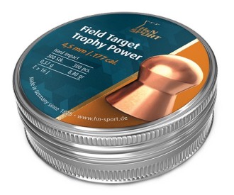 Пули для пневматики H&N Field Target Trophy Power 4,5 мм, 0,57 г (300 штук)