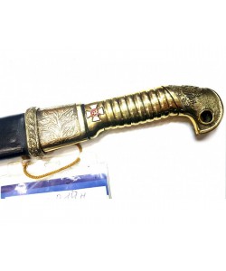 Шашка казачья офицерская обр. 1910 г., наградная, с орд. Св.Георгия (Р19Н)