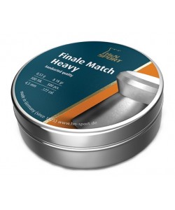 Пули для пневматики H&N Finale Match Heavy 4,5 мм, 0,53 г (500 штук)