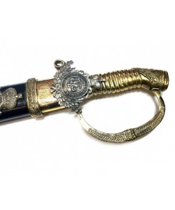 Шашка драгунская офицерская обр. 1909 г., наградная призовая (Р20НП)