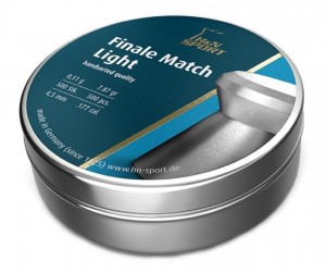 Пули H&N Finale Match Light 4,5 мм, 0,51 г (500 штук)