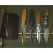 Нож складной Boker Magnum Straight Brother Wood 10 см, сталь 440A, рукоять дерево - фото № 4