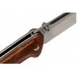 Нож складной Boker Magnum Straight Brother Wood 10 см, сталь 440A, рукоять дерево - фото № 9