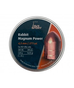 Пули для пневматики H&N Rabbit Magnum Power 4,5 мм, 1,04 г (200 штук)