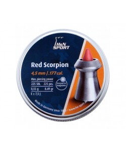 Пули для пневматики H&N Red Scorpion 4,5 мм, 0,55 г (225 штук)