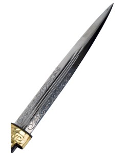 Кинжал кавказский «Като» украшенный (Р9У)