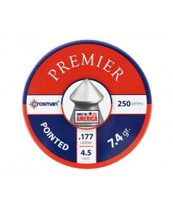 Пули для пневматики Crosman Pointed 4,5 мм, 0,48 г (250 штук)