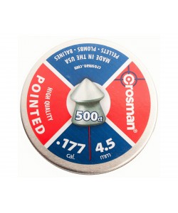 Пули для пневматики Crosman Pointed 4,5 мм, 0,48 г (500 штук)