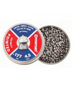 Пули для пневматики Crosman Pointed 4,5 мм, 0,48 г (500 штук)