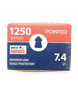 Пули для пневматики Crosman Pointed 4,5 мм, 0,48 г (1250 штук)