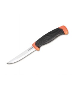 Нож рыбацкий Boker Magnum Falun 10 см, сталь 420, рукоять пластик Black/Orange