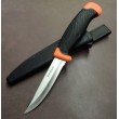 Нож рыбацкий Boker Magnum Falun 10 см, сталь 420, рукоять пластик Black/Orange - фото № 3