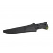 Нож рыбацкий Boker Magnum Falun 10 см, сталь 420, рукоять пластик Black/Green - фото № 3