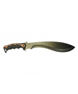 Мачете Boker Chainsaw Backup 30 см, сталь 420, рукоять Kraton (черный)