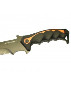 Мачете Boker Chainsaw Backup 30 см, сталь 420, рукоять Kraton (черный)