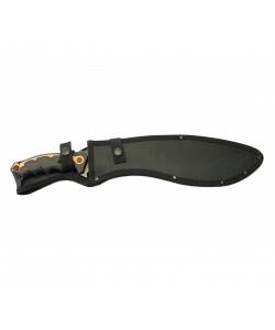 Мачете Boker Chainsaw Backup 30 см, сталь 420, рукоять Kraton (черный)