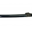 Самурайский меч Катана (синие ножны, гарда серебр.) - фото № 9