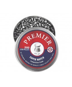 Пули для пневматики Crosman Premier Super Match 4,5 мм, 0,51 г (500 штук)