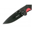 Нож складной Boker Plus Savior 1 8,4 см, сталь 12C27, рукоять FRN Black/Red - фото № 13