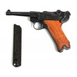Макет пистолет Luger Parabellum P08, дерев. рукоять (Германия, 1898 г.) DE-M-1143 - фото № 7