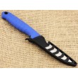 Нож рыбацкий «Ножемир» Жерех F-213S (синяя резин. рукоять) - фото № 3