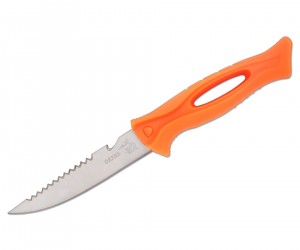 Нож рыбацкий «Ножемир» Окунь F-212O (оранж. рукоять)