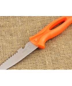 Нож рыбацкий «Ножемир» Окунь F-212O (оранж. рукоять)