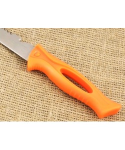 Нож рыбацкий «Ножемир» Окунь F-212O (оранж. рукоять)