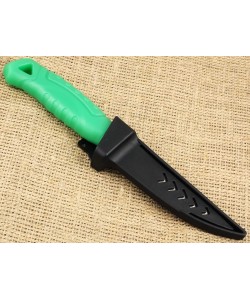 Нож рыбацкий «Ножемир» Рыбачок F-285G (зеленая рукоять)