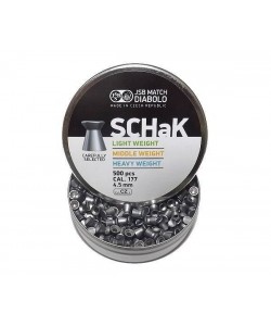 Пули JSB Diabolo SCHaK Middle 4,5 мм, 0,52 г (500 штук)