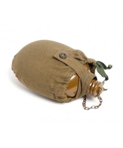 Фляга армейская 0,75 л с чехлом (СССР)