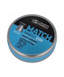 Пули JSB Blue Match Diabolo S100 4,5 мм, 0,535 г (500 штук)