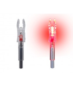 Хвостовик светящийся Centershot 4,2 мм для лучных стрел (красный, 3 шт.)