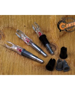 Хвостовик светящийся Centershot 4,2 мм для лучных стрел (красный, 3 шт.)