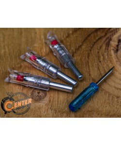 Хвостовик светящийся Centershot 7,62 мм для арбалетных стрел (красный, 3 шт.)