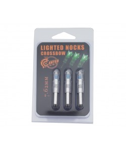 Хвостовик светящийся Centershot 7,62 мм для арбалетных стрел (синий, 3 шт.)