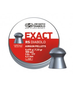 Пули JSB Exact RS Diabolo 4,5 мм, 0,475 г (500 штук)