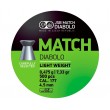 Пули JSB Green Match Diabolo Light 4,5 мм, 0,475 г (500 штук) - фото № 5
