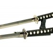 Самурайские мечи Катана и Вакидзаси (2 шт., черные ножны) №44 - фото № 4