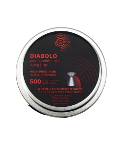 Пули для пневматики RWS Geco Diabolo 4,5 мм, 0,45 г (500 штук)