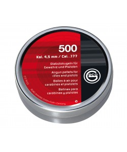 Пули для пневматики RWS Geco Diabolo 4,5 мм, 0,45 г (500 штук)