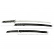 Самурайские мечи Катана и Вакидзаси (2 шт., черные ножны) №24 - фото № 1
