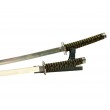 Самурайские мечи Катана и Вакидзаси (2 шт., ножны черный мрамор) - фото № 4