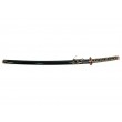 Самурайский меч Катана (черные ножны, медная цуба) - фото № 7