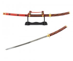 Самурайский меч Тачи (красные ножны)