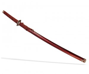 Самурайский меч Катана (ножны бордовый мрамор) D-50021-KA