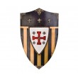 Щит рыцарей Ордена Тамплиеров геральдический большой (AG-875) - фото № 1
