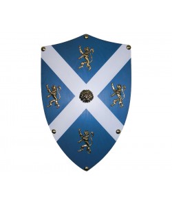 Щит «Святого Андрея, Шотландия» геральдический большой (AG-879)