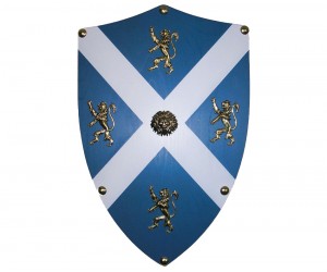 Щит «Святого Андрея, Шотландия» геральдический большой (AG-879)
