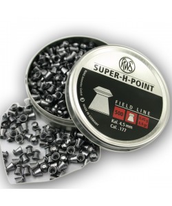 Пули для пневматики RWS Super-H-Point 4,5 мм, 0,45 г (500 штук)